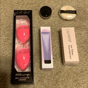 Makeup bundle of several unused products